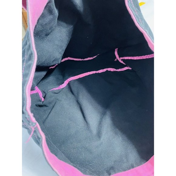 Victoria's Secret Thick Canvas Reusable Shopping Bay With Pink Handle Logo - Picture 7 of 7